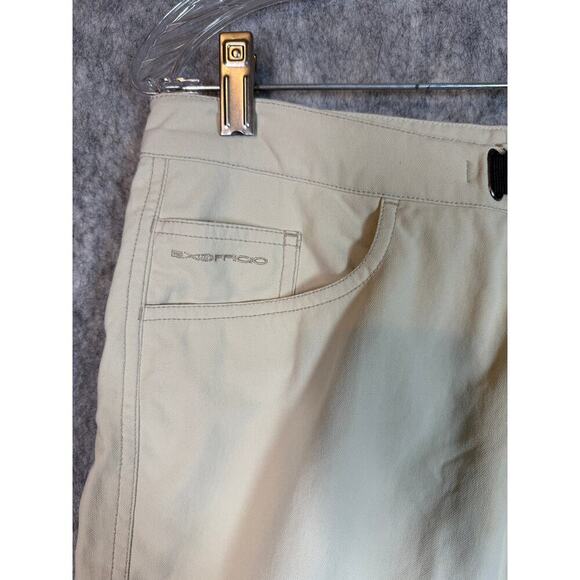 ExOfficio Womens Cropped Capri Length Belted Outdoor Hiking Pants - Size 10 - Picture 2 of 11